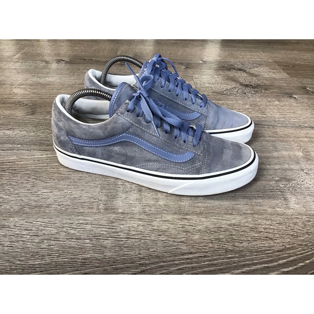 Vans Heiq Eco Dry Dupont Water Repellent 508731 Men's Sz 9/ Women 10.5 Gray Blue